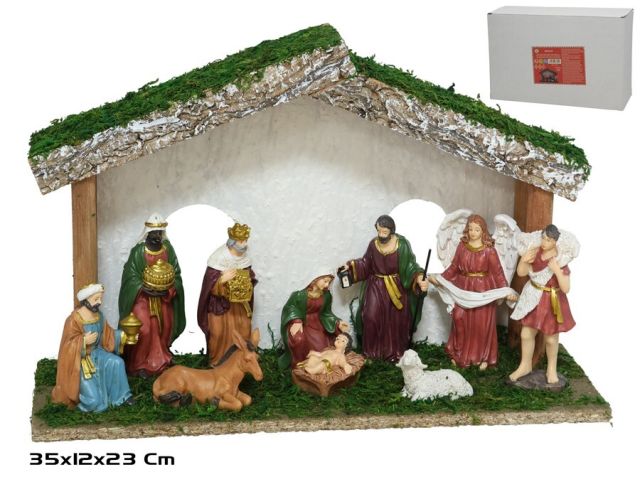 PORTAL BELEN X10 35X12X23CM 65849