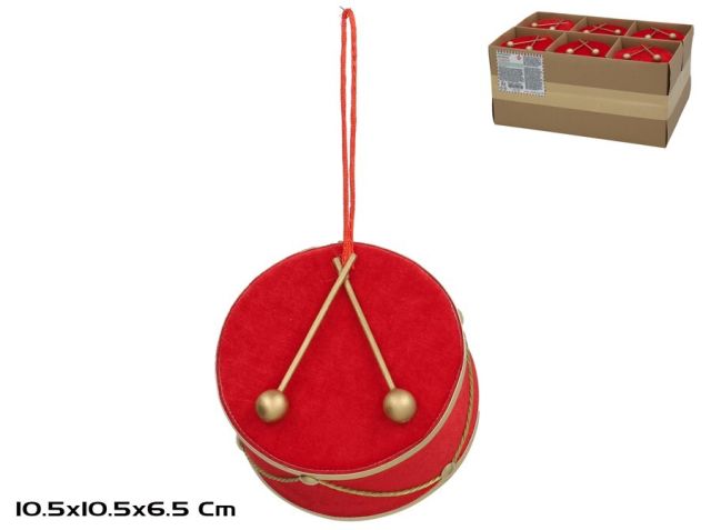 TAMBOR 10,5X10,5X6,5CM 82679