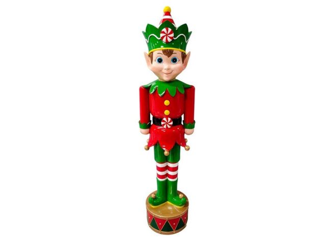 FIGURA ELFO POLIRESINA 25X24.5X91.5CM 84826
